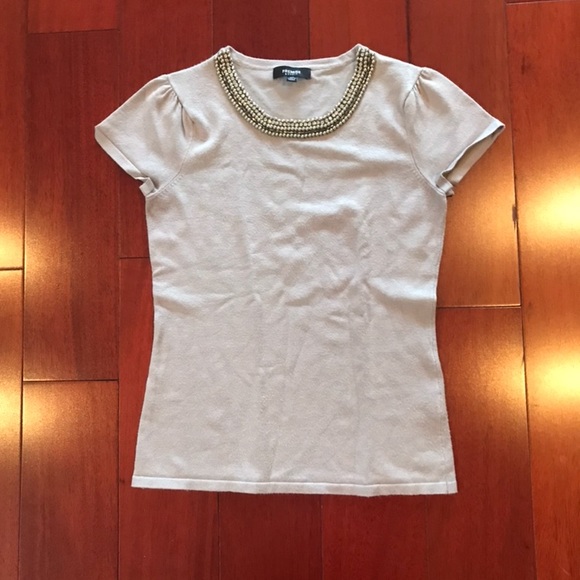 beaded tee - Picture 1 of 2